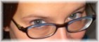 not so geek girl wearing glasses